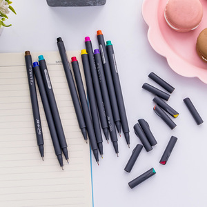 Ensemble de stylos feutres multicolores à pointe fine, marqueurs d'aquarelle pour enfants et adultes, pour le dessin, marqueurs artistiques - Product Image 4
