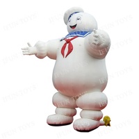 Hommes-gâteau gonflables Ghostbusters pour Halloween, en tissu Oxford, avec ventilateur intégré, 3,66 m de haut, pour la publicité événementielle