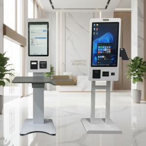 WUXIN - Quiosco de Pago Inteligente de Autoservicio de 27 Pulgadas, Terminal de Pedidos Automatizados para Restaurantes y Equipos de Comida Rápida para Interiores, para KFC y McDonald's - Product Image 2