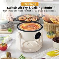 2025 nouvelle friteuse à air numérique multifonctionnelle tout en 1/cuisinière/vapeur/gril/marmite facile à nettoyer friteuse à air intelligente antiadhésive