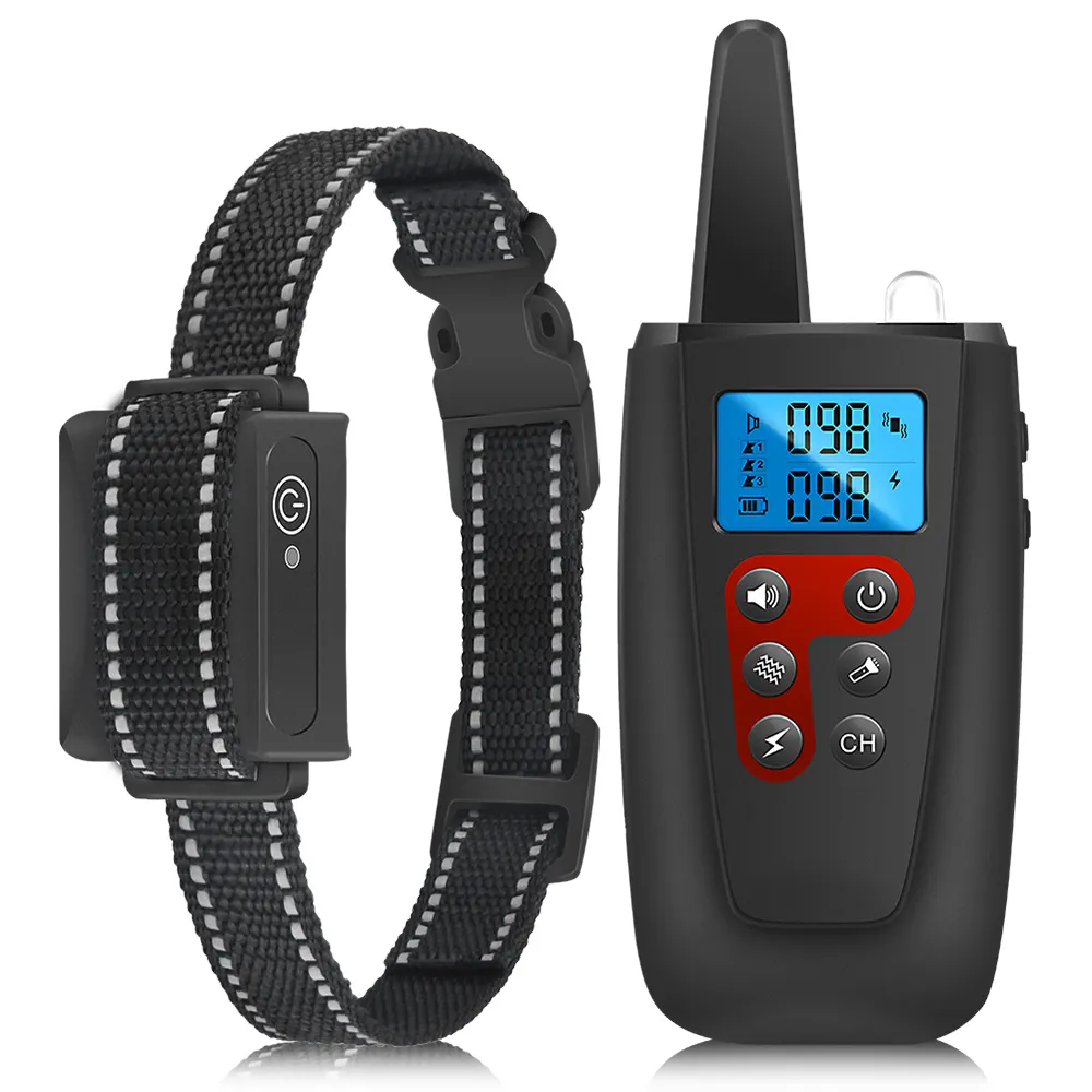Pet products top sellers 2 in 1 dog remote training collar with remote innovative dog electric shock training collar