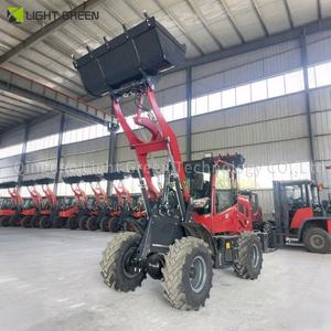 Fournisseur direct d'usine, vente chaude, chargeuse sur pneus de 1000 kg, 4 roues motrices, pelle avant, chargeuse compacte, <span class=keywords><strong>mini</strong></span>-benne, moteur Euro 5, CE - Product Image 1