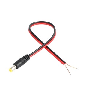 Dc Male Plug Cable Red Black Surveillance Power Supply <b>Wire</b> 5.5x2.1mm For <b>Camera</b> Monitoring Accessory - Product Image 5