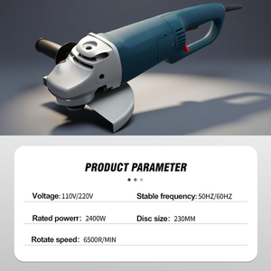 Amoladora Angular Eléctrica de Alto Rendimiento de 21V con Interruptor Deslizante para Uso Industrial, Acondicionamiento de Superficies y Pulido - Product Image 2