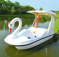 Bateau électrique pour parc aquatique 5 passagers, produits de parc aquatique, bateau barbecue électrique à vendre