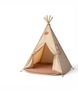 Tienda de juguete portátil Deep Sea Trincle <span class=keywords><strong>para</strong></span> <span class=keywords><strong>niñas</strong></span>, juego de ocio <span class=keywords><strong>para</strong></span> acampar al aire libre <span class=keywords><strong>para</strong></span> niños con diseño de pirámide de sombra Tepee indio - Product Image 6