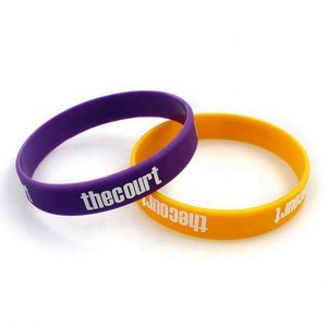Bracelets en caoutchouc personnalisés pas chers, bracelets de poignet en silicone pour événements, à la mode et musicaux - Product Image 2