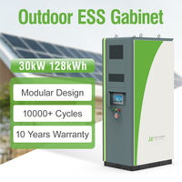 Expédition Rapide Système de Stockage Solaire 30kWh Deye 30kW 128kWh JApower Tout-en-un ESS IP55 Refroidissement par Air pour l'Alimentation des Supermarchés