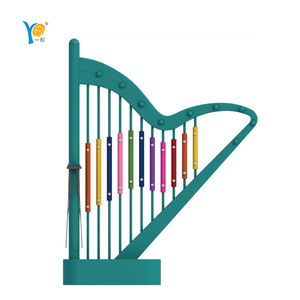 Équipement de musique pour enfants instruments de percussion traditionnels aussi bien harpes vertes aire de jeux extérieure ou intérieure YQ-B015 - Product Image 4