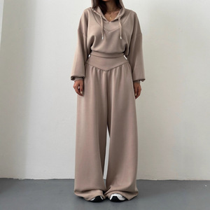PASUXI Conjuntos Deportivos de Primavera para Mujer, Sudaderas con Capucha a la <span class=keywords><strong>Moda</strong></span>, Pantalones Deportivos Casuales para Correr, Conjuntos de Dos Piezas - Product Image 3