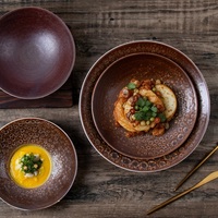 Mayoristas de cerámica Platos de cena de hotel baratos Platos de cena de restaurante Placas de logotipo personalizado Otros suministros de hotel y restaurante
