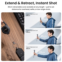 Sangle de transport rapide AMagisn pour Insta360 Luna Ultra DJI Pocket 4/3 Accessoires pour appareil photo