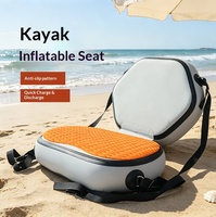 Siège gonflable pour planche à pagaie, kayak, planche de surf, coussin d'air en tissu laminé double paroi, vente en gros du fabricant