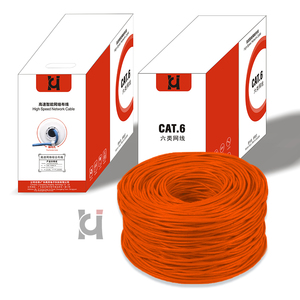 <span class=keywords><strong>Cable</strong></span> <span class=keywords><strong>LAN</strong></span> UTP FTP SFTP de Fabricante, <span class=keywords><strong>Precio</strong></span> por Metro, Rollo de 305 m (1000 pies), <span class=keywords><strong>Cable</strong></span> Ethernet Cat6a, 24 AWG, Cobre Trenzado - Product Image 1