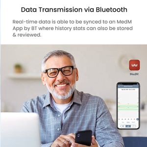 Tensiomètre numérique professionnel pour bras, Bluetooth, avec mémoire 2*250, batterie rechargeable et fonction vocale - Product Image 4