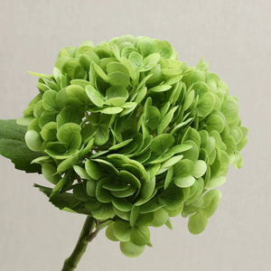 C-088 Vente chaude Hydrangea artificielle au toucher réel Fleurs de mariage en latex Blanc Vert Bleu Hydrangea pour Noël Pâques Occasions - Product Image 3