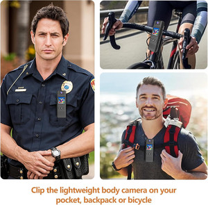 HD 1080P al aire libre 180 grados giratorio Wifi portátil Clip trasero cámara grabadora deportes cámara con visión en color - Product Image 5