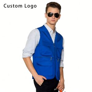 Gilet multi-poches cargo personnalisé avec logo, pour l'été, la pêche, la randonnée, le journalisme, la photographie, le camping et la chasse - Product Image 5