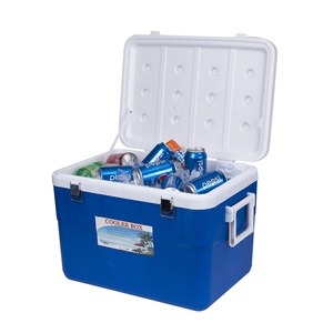 Minilata portátil de plástico para acampar, caja enfriadora de plástico para beber cerveza, pícnic, al aire libre, 45l, aislamiento OEM, gran oferta - Product Image 5