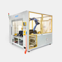 Machine de soudage plastique ultrasonique robotisée automatique 5kw 8kw Bras robotisé Soudeur pour pièces automobiles en plastique