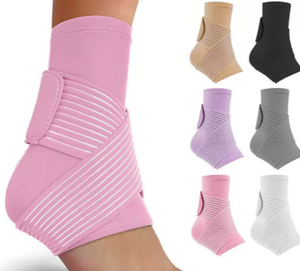 Attelle <span class=keywords><strong>de</strong></span> <span class=keywords><strong>cheville</strong></span> élastique et flexible, légère, respirante, réglable, pour la récupération des blessures et la stabilisation du pied - Product Image 1
