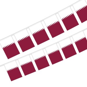 Matériau polyester promotionnel 14*21 drapeau de chaîne de <span class=keywords><strong>Maurice</strong></span> drapeaux suspendus de <span class=keywords><strong>Maurice</strong></span> drapeau de bruant décoré personnalisé - Product Image 2