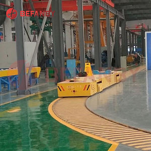 Nouvelle Voiture Plate Électrique à Batterie pour le Transport de Marchandises Industrielles, Charge Lourde, Construction en Acier pour Usines de Fabrication - Product Image 3