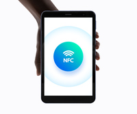 Ordinateur de poche avant Nfc Pos Terminal Android Display Touchless Android Kiosk Cashless Payment Systems SDK 8 Inch Android Tablet