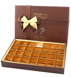 Elegante chocolade doos ambachtelijke dozen voor chocolade verpakking