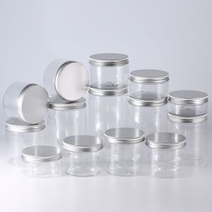 Tarro de plástico con tapa metálica de 800 ml, contenedor redondo de embalaje general para alimentos y té - Product Image 3