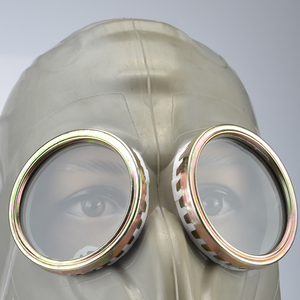 Amonia Kepala Penuh 40Mm Filter Karbon Masker Gas Penuh <span class=keywords><strong>Respirator</strong></span> EN136 - Product Image 5