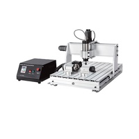Machine de fraisage CNC de bureau pour petites entreprises, moteur à broche unique pour acier, aluminium, 3020, 3040, 6040, outils 3D DIY pour le bois
