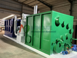 Mingjie mini máquina de reciclagem, mini planta pyrolysis de MJ-2 a pneu ou plásticos de alta saída - Product Image 4