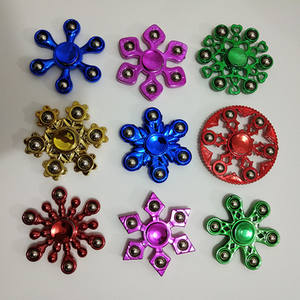 Snowflake Fidget Spinner Custom Fidget Spinner Glide Bearing Giros de alta velocidad Spinners de mano de metal de precisión para niños adultos - Product Image 6