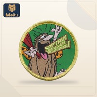 Écussons brodés personnalisés à coudre, badges logo en sergé pour maillots d'équipe, uniformes scolaires, vestes et couvre-chefs