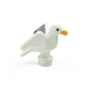 Blocs de construction en petites particules pour animaux : Orang-outan, requin, canard, chèvre, léopard, chaton, cochon - Product Image 4