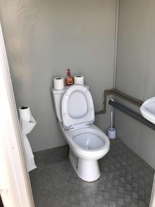 Toilettes préfabriquées modulaires portables, salle de bain mobile en plastique pour camping-car et salle de douche préfabriquée, conteneurs <span class=keywords><strong>WC</strong></span> mobiles, <span class=keywords><strong>prix</strong></span> - Product Image 5