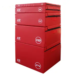 Set completo di scatole di compensato impilabili morbide di vendita calda 7.5cm/15cm/30cm/45cm/60cm Set completo