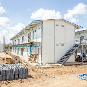 Conteneur K Maison Abordable Knockdown Philippine Standard Préfabriqué K Maisons Bon Marché Exploitation Minière Logement Type K Maison Préfabriquée - Product Image 1