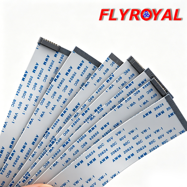 0.5 1.0 1.25mm Pitch a B Type 4 6 7 8 10 12 14 18 20 22 24 26 30 32 34 35 Pin Ribbon Flexible Flat FFC Cable