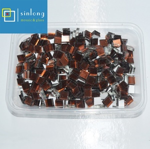 Ambre mosaïque verre particules - Product Image 3