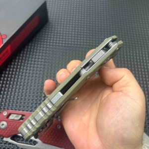 Coltello Pieghevole MSI con Tecnologia Micro, Acciaio M390MK, Manico in Fibra di Nylon, Coltello Tascabile Multifunzionale per <span class=keywords><strong>Pesca</strong></span> e Attività all'Aperto - Product Image 4