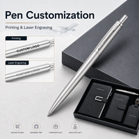 Ensemble cadeau d'affaires personnalisé avec logo : carnet, porte-passeport, étiquette de bagage, stylo métallique, coffret cadeau pour employés pour conférences d'entreprise