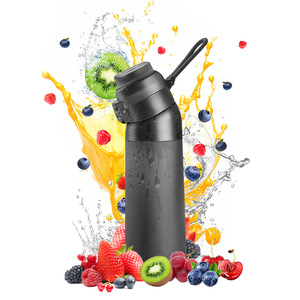 Botella <span class=keywords><strong>de</strong></span> <span class=keywords><strong>Agua</strong></span> Aromatizada <span class=keywords><strong>de</strong></span> Acero Inoxidable <span class=keywords><strong>de</strong></span> 700 ml (24 oz) con Cápsulas <span class=keywords><strong>de</strong></span> Frutas, Tritan Libre <span class=keywords><strong>de</strong></span> BPA, Aislada al Vacío, para Gimnasio y Fitness - Product Image 1