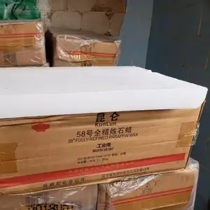 Kunlun-CERA de parafina totalmente refinada, 58-60 en bolsas de 25 Kg en venta