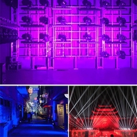 Lumière de scène PAR LED extérieure étanche 18x18 RGBWA UV DMX pour mariage
