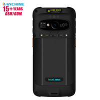 PDA Android étanche IP68 avec bouton SOS, NFC, 4 Go de RAM, 64 Go de ROM, scanner de codes-barres, 1 terminal de point de vente mobile pour acheteur