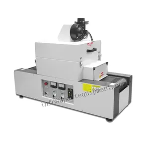 Small Auto Paper Screen Print Machine And UV Curing Machine UV Paint Printing Equipment Silkscreen Press Machine