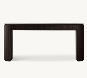 โต๊ะคอนโซลโครงไม้สไตล์อเมริกันสมัยใหม่สำหรับห้องนั่งเล่น - Product Image 5