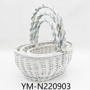 En 2025, les paniers à fleurs de saule naturelles et les paniers de rangement exquis avec un attrait esthétique élevé seront populaires - Product Image 6